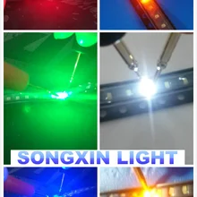 6 значений x 20 шт. = 1 20 шт.(1 20 шт./партия) 0603 SMD СВЕТОДИОДНЫЙ Набор красный желтый синий супер зеленый оранжевый/Янтарный Белый 6 цветов каждый 20 шт