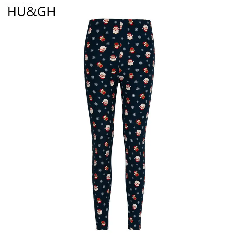 

2019 Christmas gift Printed Women Freeride fitness Legging High Waist Legins Elastic Silm Fit Women Pants Leggings