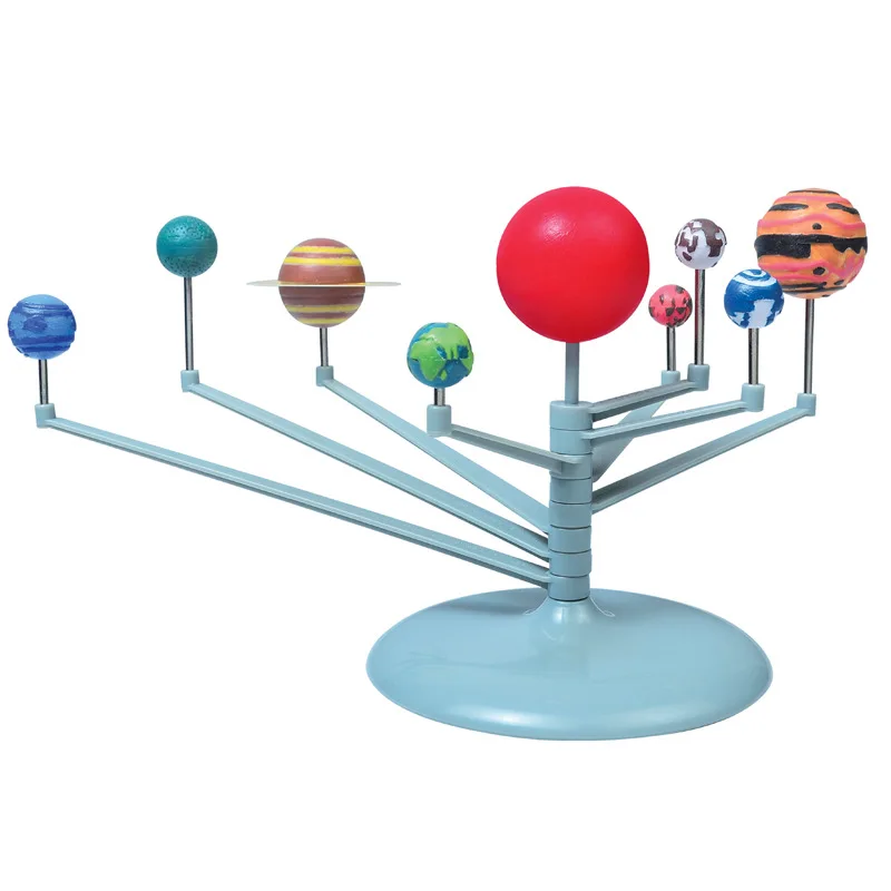 

Children's Educational Diy Explore Nine Planets in Solar System Planetarium Painting Science Fair Project Teaching Toys