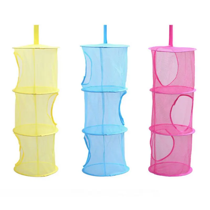 

Shelf Hanging Storage Net Kids Toy Organizer Bag Bedroom Wall Door Closet