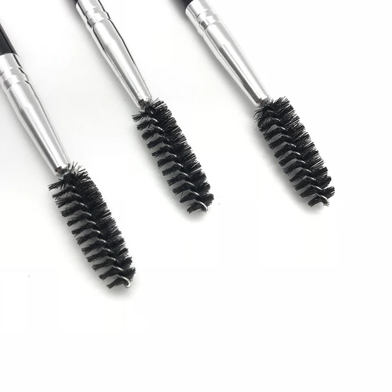 النساء العين ماكياج أدوات ماكياج الزاوية الحاجب فرشاة + الحاجب مشط Spoolie فرشاة مزدوجة المنتهية الجمال أساسيات مزج العين