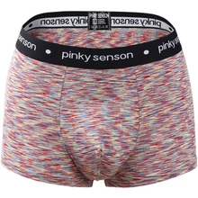 DEWVKV Men's Underwear Comfortable Male Panties Cotton Boxers Breathable Soft Solid 4 Color U Pouch Brand Shorts New Arrival ZC openwork color block u pouch boxers brief