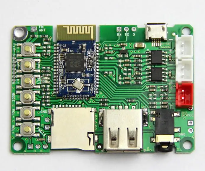 Bluetooth Плата усилителя мощности BK3254 V4.1 стерео модуль FM английская при изменении