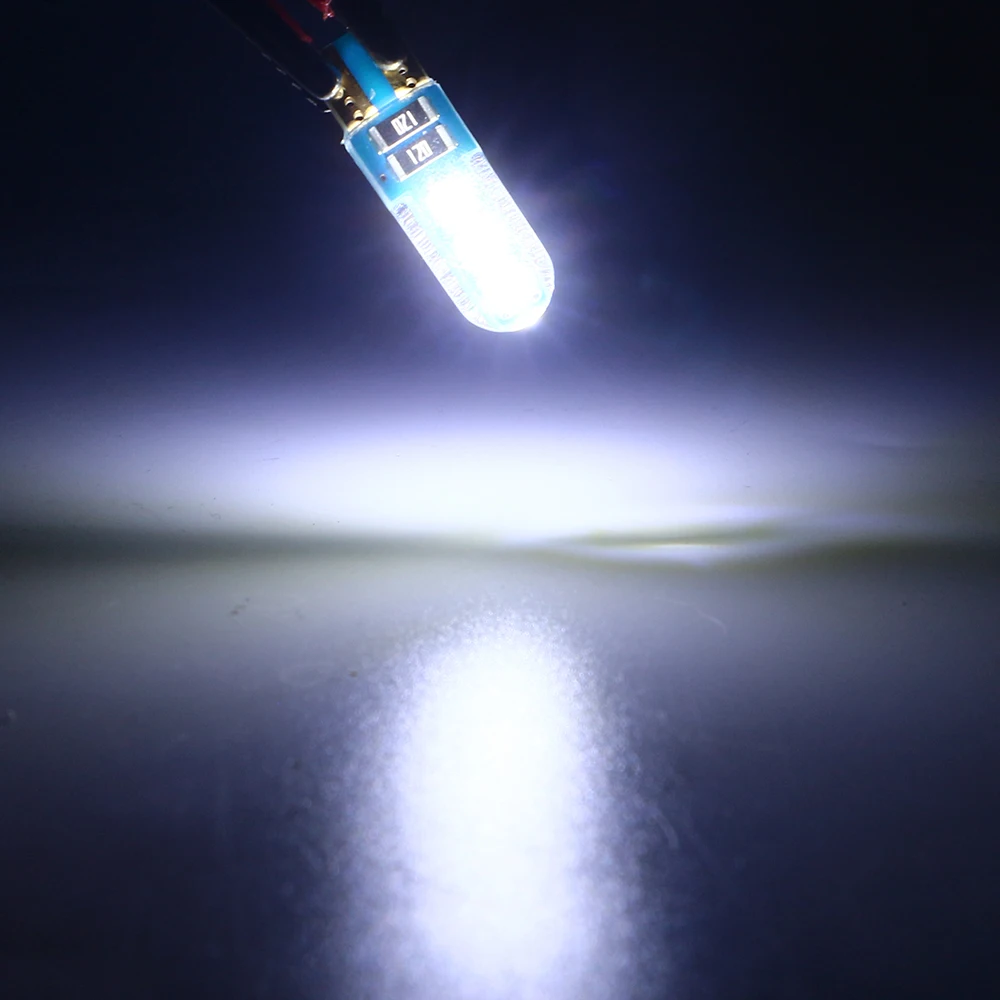 Leite 100 шт продукт T10 194 168 PCB неполярность силикон 3030 6Smd автомобильная светодиодная лампа авто светильник светодиодные Аксессуары для автомобилей