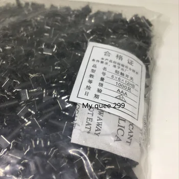 

1000PCS 6X6X12 DIP Tactile Tact Mini Push Button Switch Micro Switch Momentary 6*6*12 mm