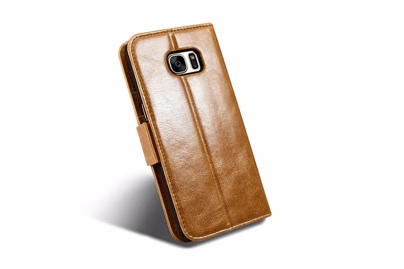 2016 Icarer brand wallet Cover For SAMSUNG Galaxy S7 Edge Detachable 2 in 1 Flip Card Slots Wallet Case + Back Cover Book Style (6)
