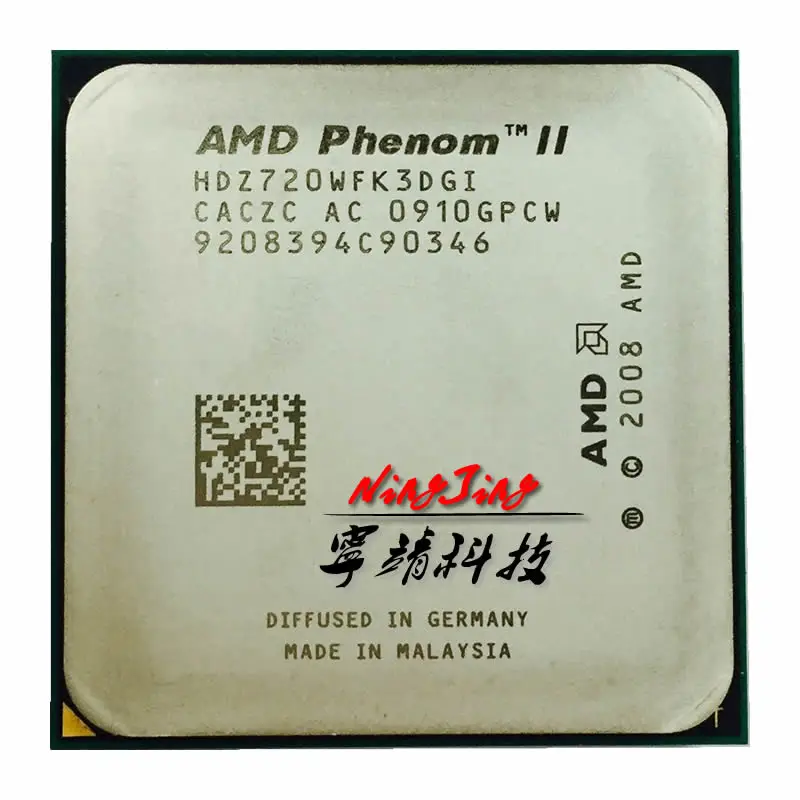 

AMD Phenom II X3 720 2.8 GHz Triple-Core CPU Processor HDZ720WFK3DGI Socket AM3