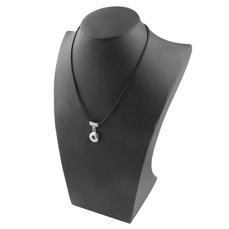 

2017 New Snap Button Pendant Necklace Fit OEM,ODM 12mm Xinnver Snap Jewelry For Women ZG077