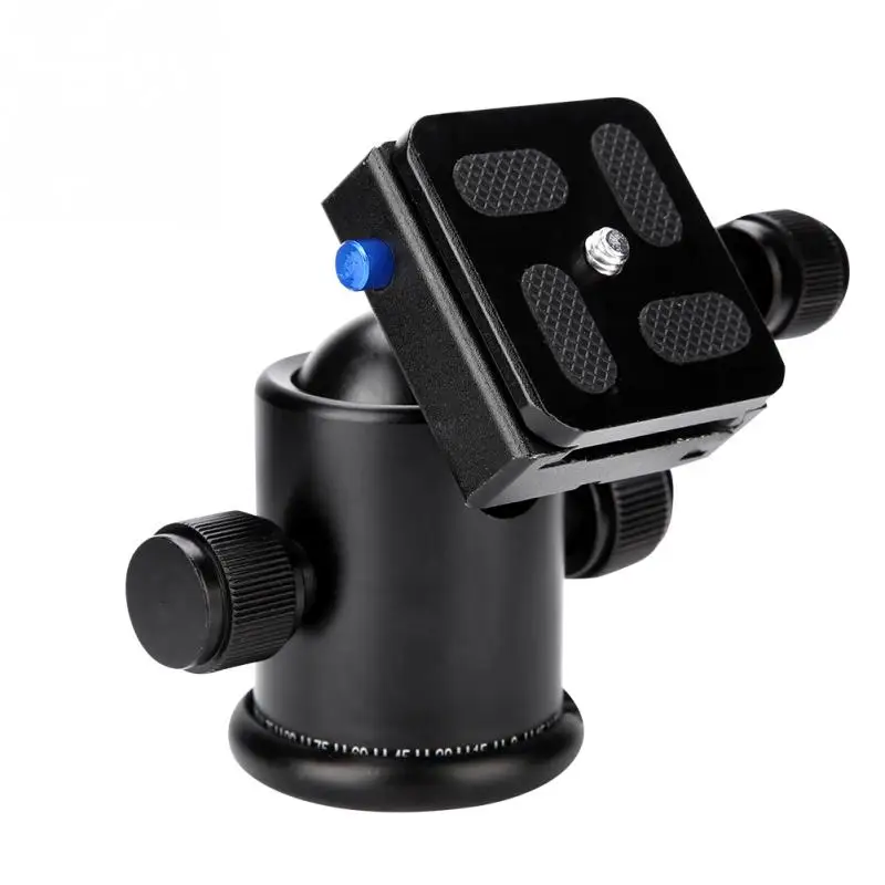 Ball Head Tripod Panoramic Camera Tripod Adapter 1/4in to 3/8in Screw