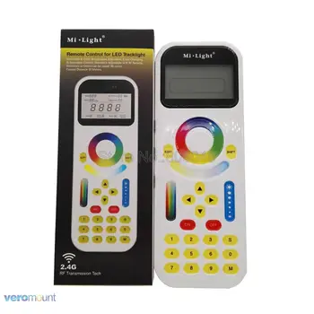 

Milight FUT090 2.4G Remote Controller LCD Screen Max 99 Zones Control for Mi.Light LED Tracklight or LS1 4 in 1 Smart Controller