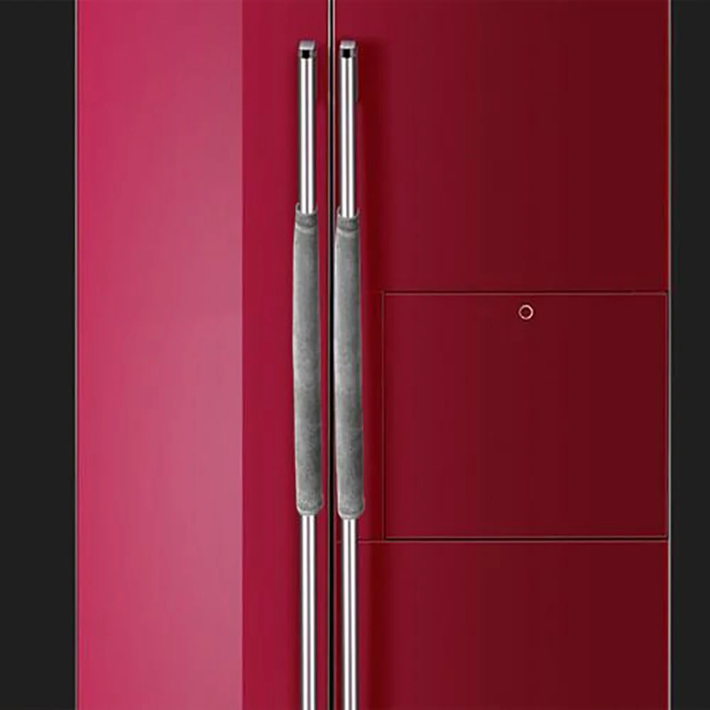 Перчатки с ручкой холодильника двойная Дверная Ручка дверцы холодильника крышка кухонного домашнего украшения аксессуары для инструментов