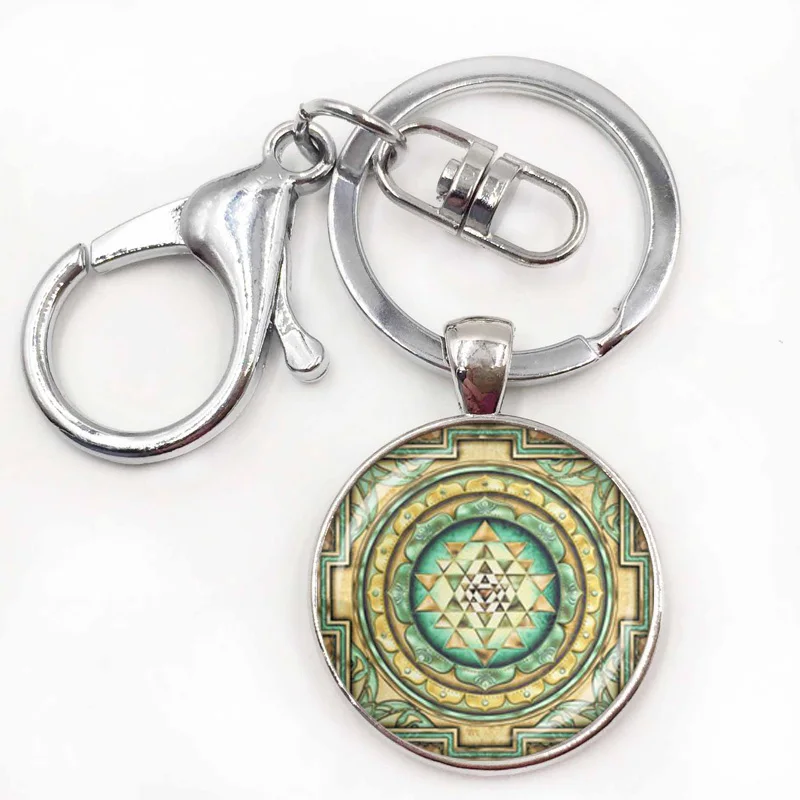 10silver keychain.