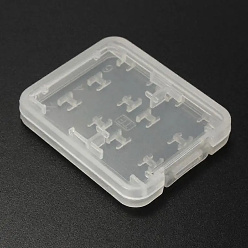 Двухслойный жесткий Micro HC TF MS коробка для хранения карт памяти Защитный Держатель Жесткий Чехол простой стильный чехол