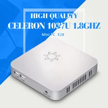 Высокое качество с wi-fi и микро-hdmi C1037U 2 г оперативной памяти 32 г ssd окна wi-fi мини настольный компьютер тонкий клиент