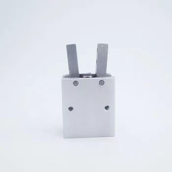 

GOGO High quality double acting pneumatic robot gripper air cylinder MHC2-25D SMC type angular style aluminium clamps