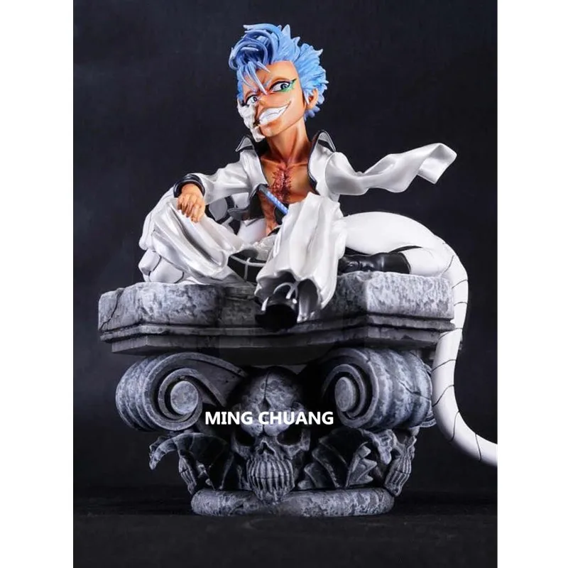 Статуя отбеливатель Grimmjow jeagerjaches положение сидя бюст GK 22 см экшн фигурка