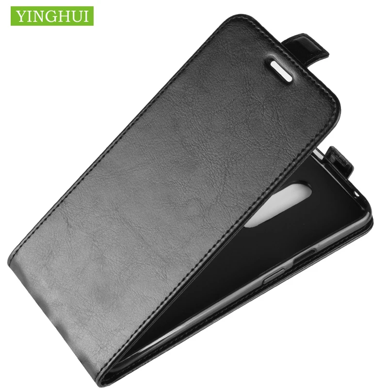 

For ONE Plus 7 Retro Leather + Silicone Magnetic Vertical Flip Case For ONE Plus 7 Cover Phone Bag For oneplus 7 1+7 cover case