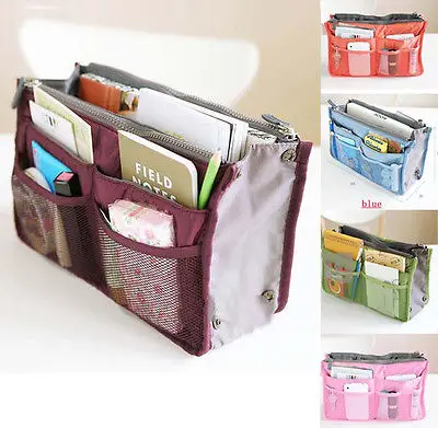 Damen Organizer Für Handtasche – 2er Set, 29x17x10 Cm, Viele Fächer, Waschbar