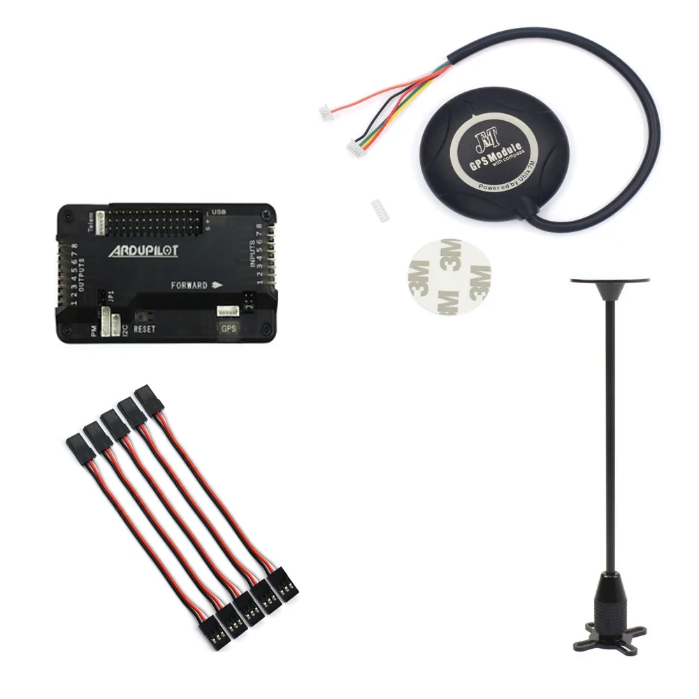 Полный комплект FPV DIY 2,4 GHz 4-Aixs RC Дрон APM2.8 Контроллер полета M7N gps J630 карбоновая рама реквизит с AT9S TX Квадрокоптер