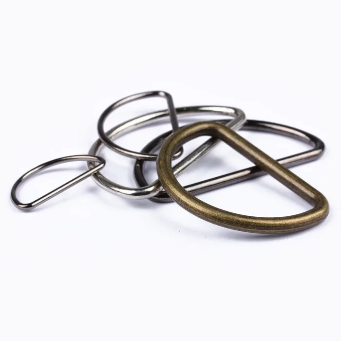 DIY Apparel Sewing Buckles Plating alloy Belt Bag Accessories D Buckle