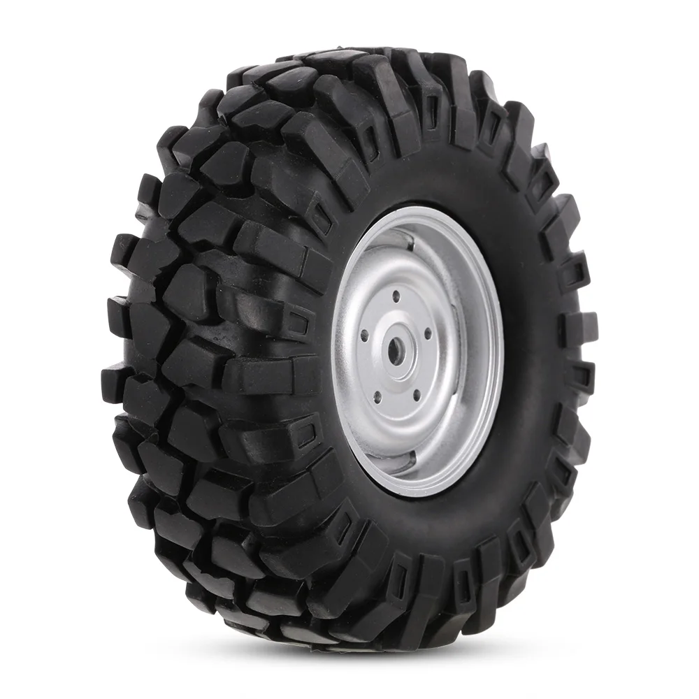 

4PCS 1/10 RC Car Parts Buggy Tyre Rubber RC Tires for 1/10 HSP Redcat Traxxas Axial SCX10 RC4WD D90 CC01 RC Rock Crawler