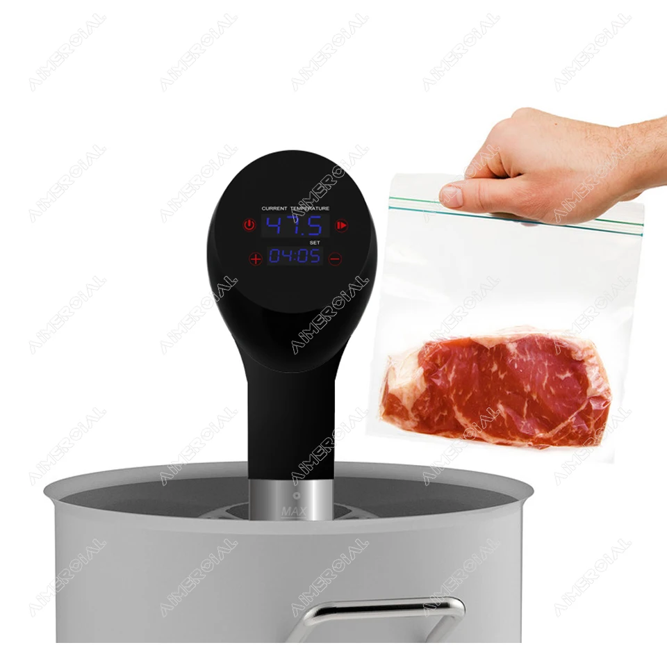 SA15 Sous Vide Cooker Immersion Circulator Slow Cooker 1400W 220V 110V for Kitchen Steak Cooking