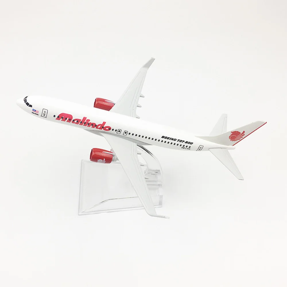 1/400 весы самолет Boeing 737 малиндо Air 16 см СПЛАВ B737 модель игрушечные лошадки для детей подарок коллекции