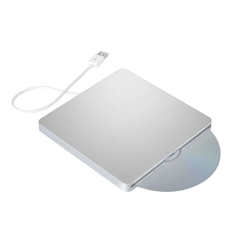 KuWfi DVD RW USB 3,0 горелка Портативный внешний DVD привод CD/Проигрыватель DVD ROM слот-в привод чтение писатель супер для ноутбука