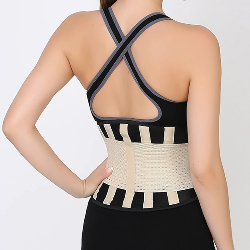 

2018 Women Mens Sports Waist trimmer Training Xtremer Power Band Shaper Adjustable Fitness Waist Support Sports Safety HH01LA