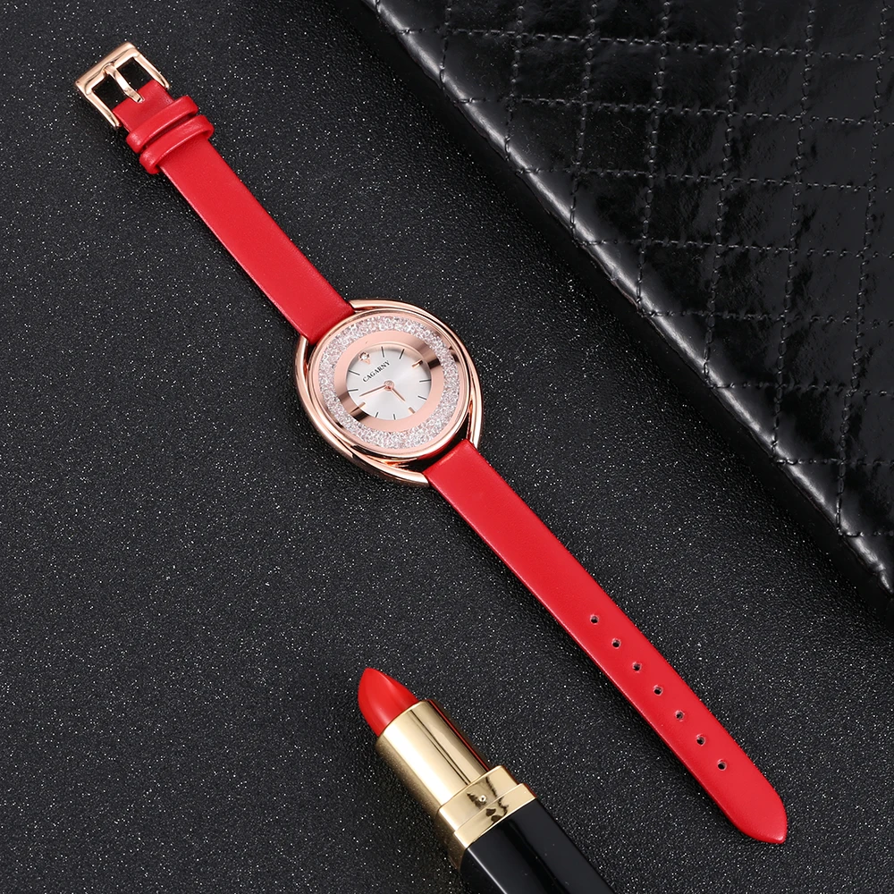 cagarny 2018 Fashion Women Watch Luxury Brand Women Casual Wrist Watch Ladies Quartz Watch Relogio Feminino bayan kol saati wholesale drop shipping (4)