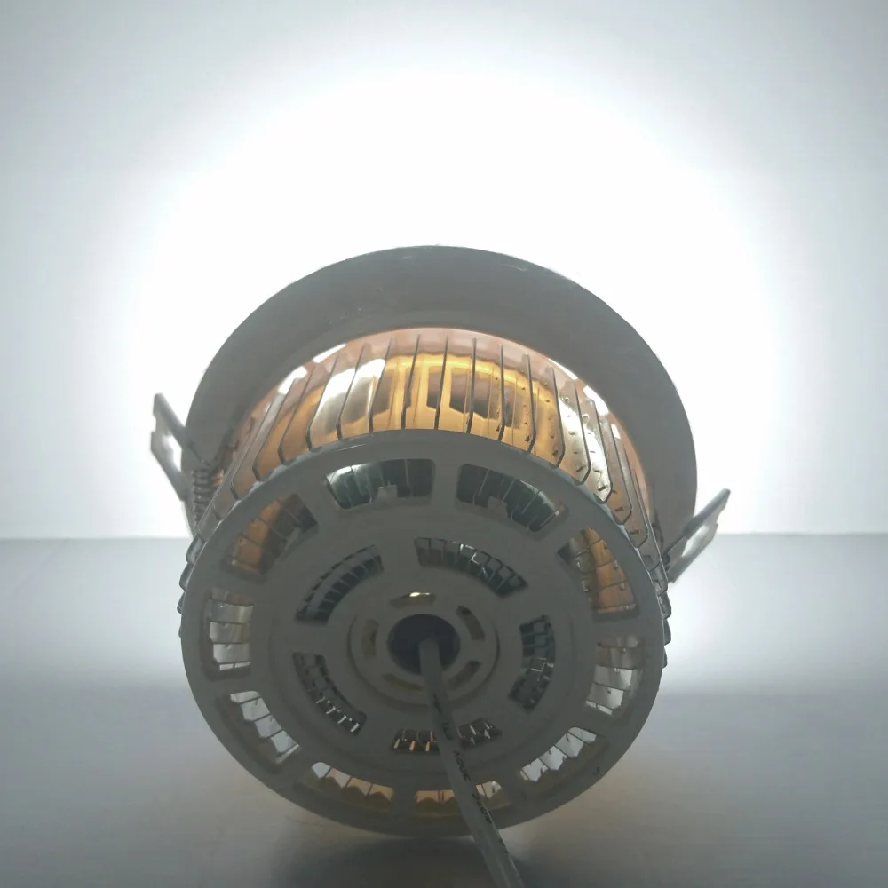

IPROLED 12W 130mm hole size 2.4G RF remote or wifi control CCT and brightness dimmable good heat sinking LED down light