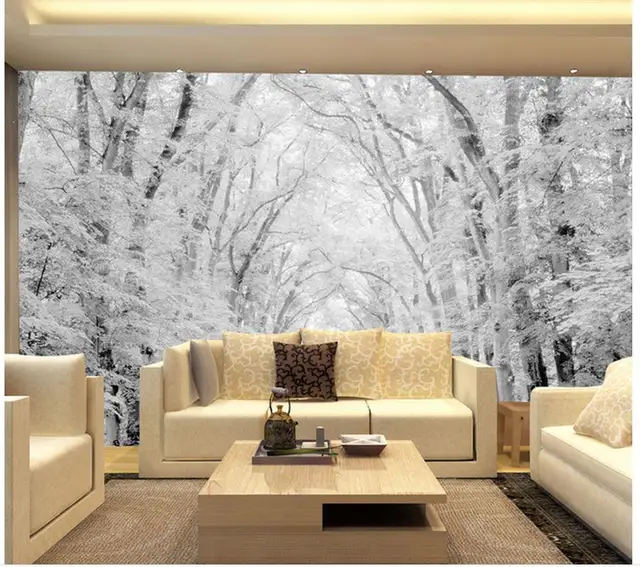 3d landscape wallpaper mural 3d wallpaper woods snow 3d landscape wallpaper mural 3d wallpaper woods snow