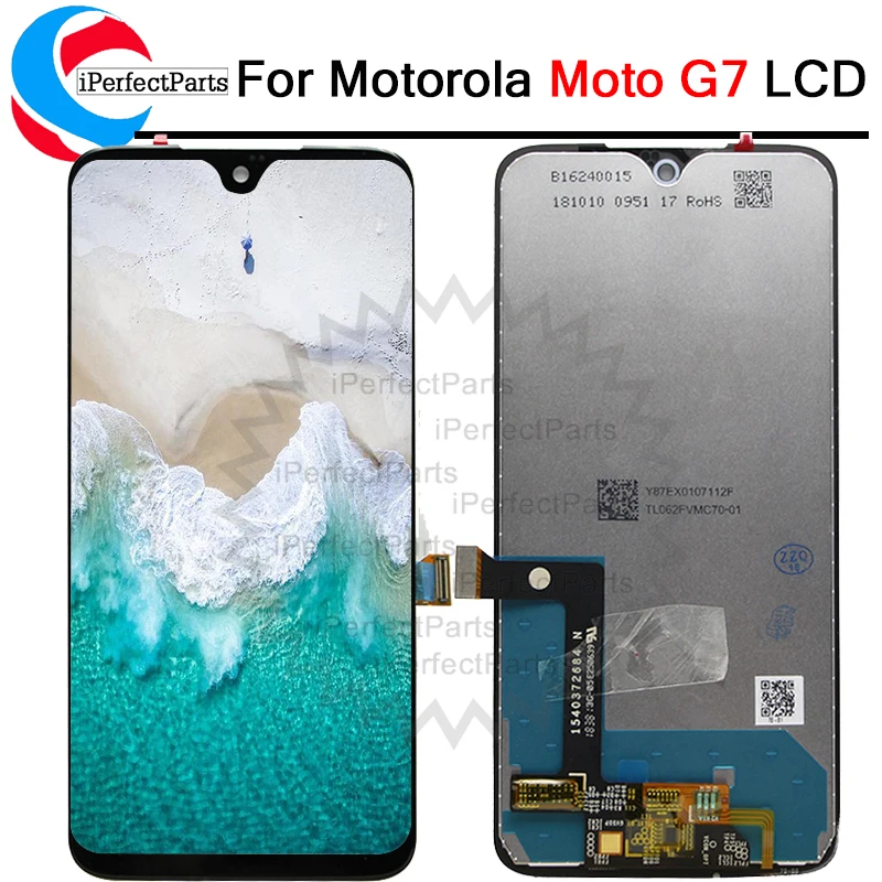 

Well Test For Moto g7 LCD Screen Display Touch Digitizer Screen glass Replacement For Motorola g7 Display g 7 G6 plus LCD