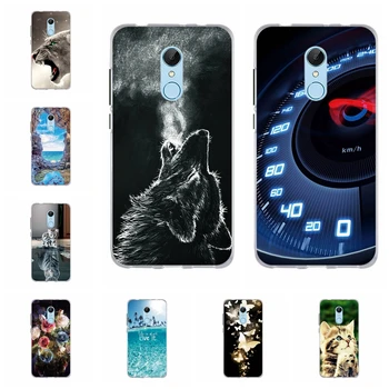

Back Case For Xiaomi Redmi 5 Coque Cover Silicone Bag For Xiaomi Redmi5 Cartoon Printing Case For Redmi 5 Fundas Bumper Bag