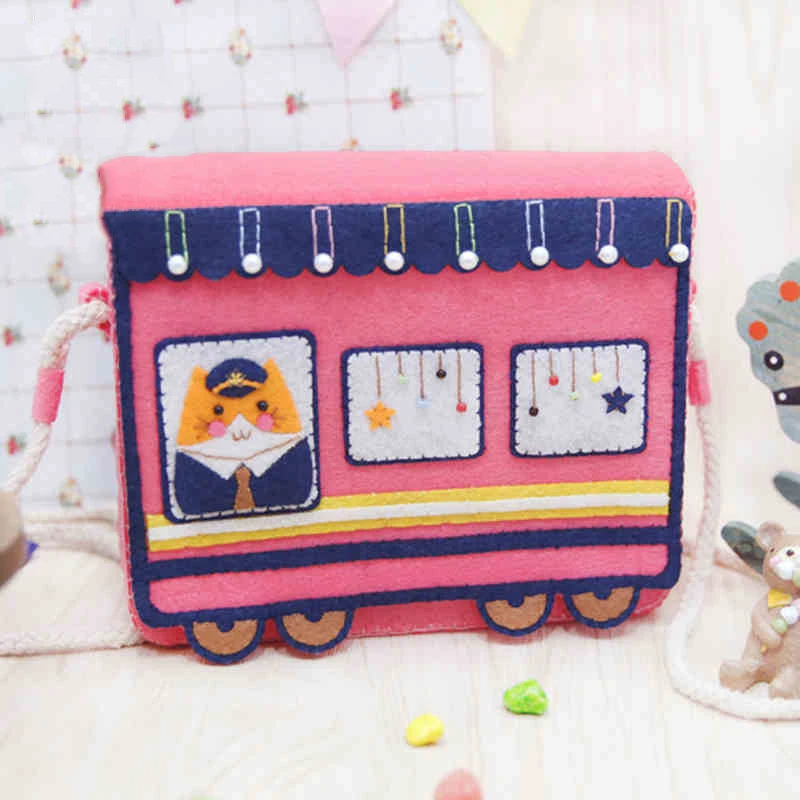 High Quality Fashionable Mini Shoulder Bag DIY Free Cutting Material Package Mother's Day Friends Love Colleague Classmates Gift | Дом и