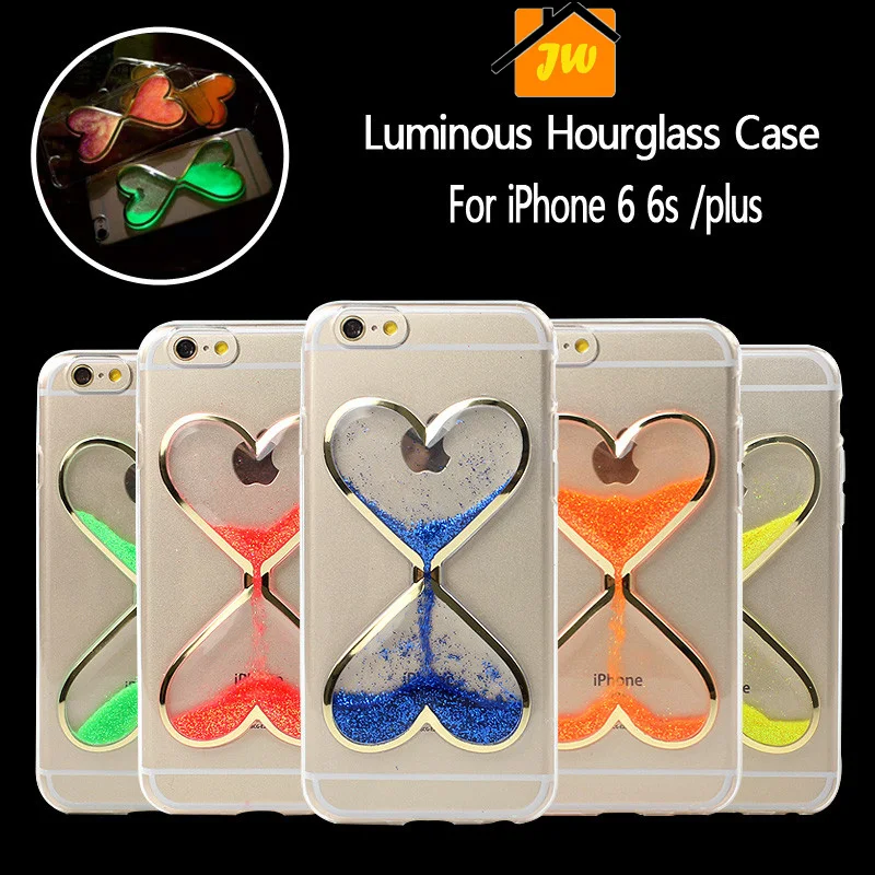 JW Pretty font b Funny b font 3D Love Clear Phone Case For Iphone 6 6s
