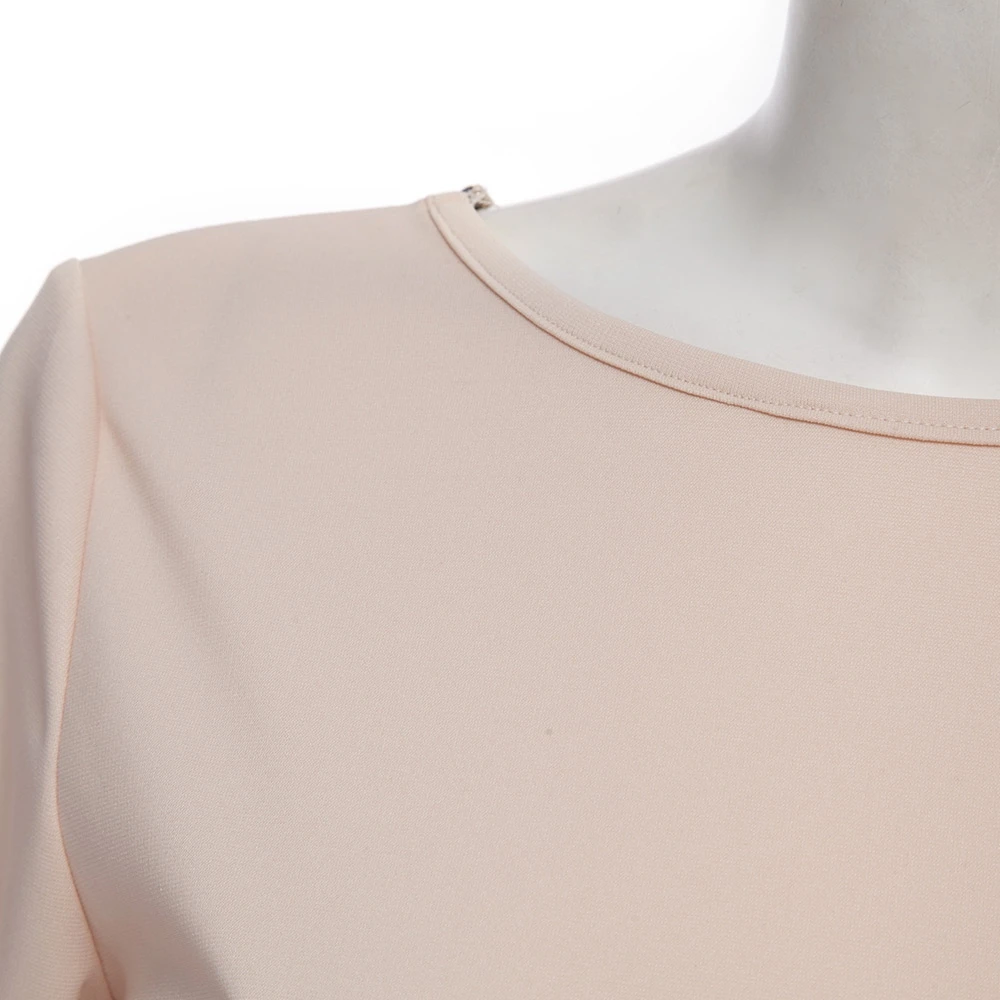 VESTLINDA Bodycon Sheath Dress Little Black Long Sleeve Party Dresses Women Back Full Zipper Robe Sexy Femme Pencil Tight Dress 25