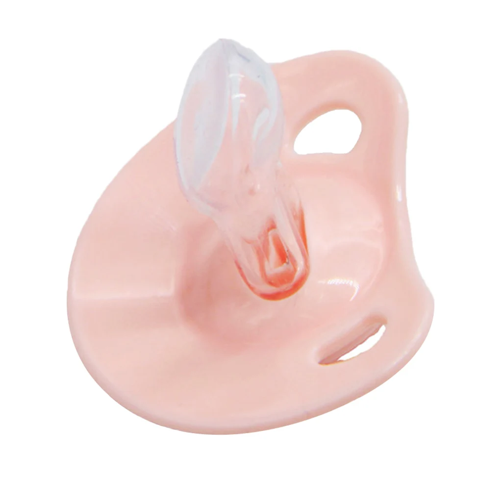 Flat Thumb Baby Infant Toddler Pacifier Silicone Teat Nipple Soother Sucking Teether Toy 2Colors