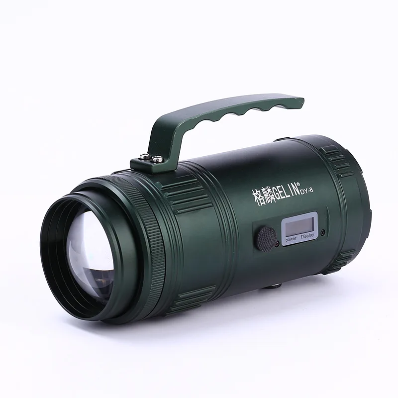 

60W Blue White Yellow Purple Long Endurance Side Lights LED Strong Light Zooming Fishing Lights