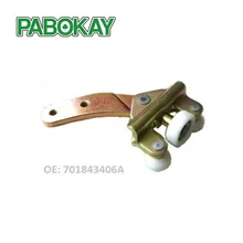 Rodillo inferior para puerta corredera de coche, guía deslizante de brazo corto para VW Transporter T4, 701843406A