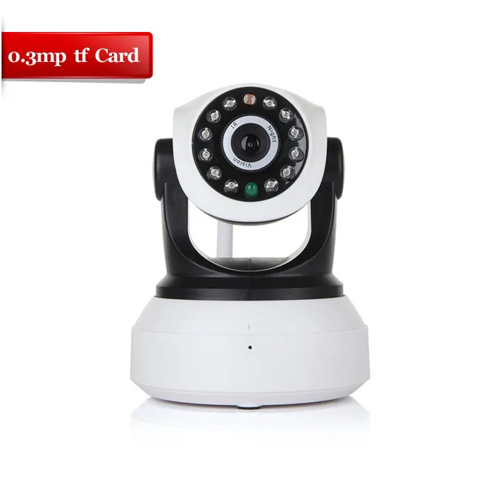 WiFi802.11b/g/n P2P IP Camera Two way voice Security Protection Camera PTZ IR Night Vision Built