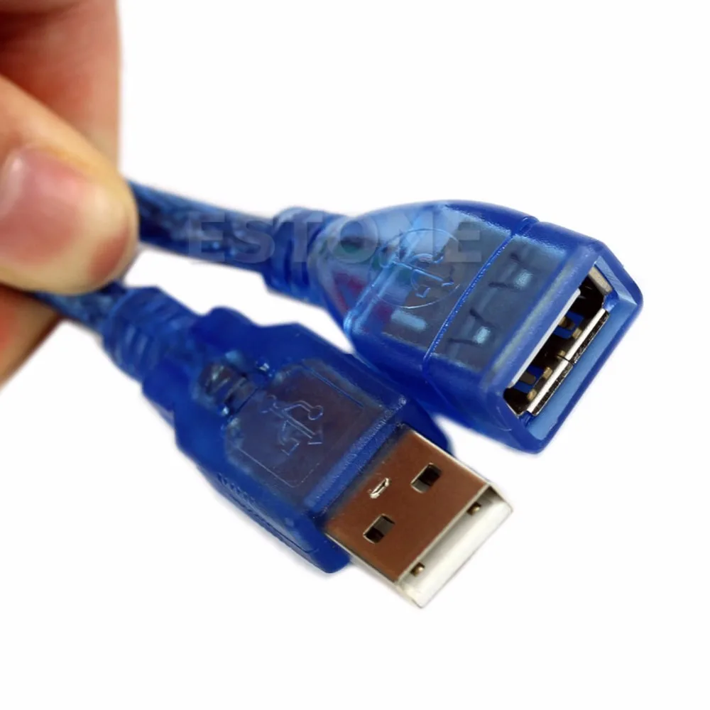 1 шт. короткий USB 2,0 A мама к папа УДЛИНИТЕЛЬ шнур