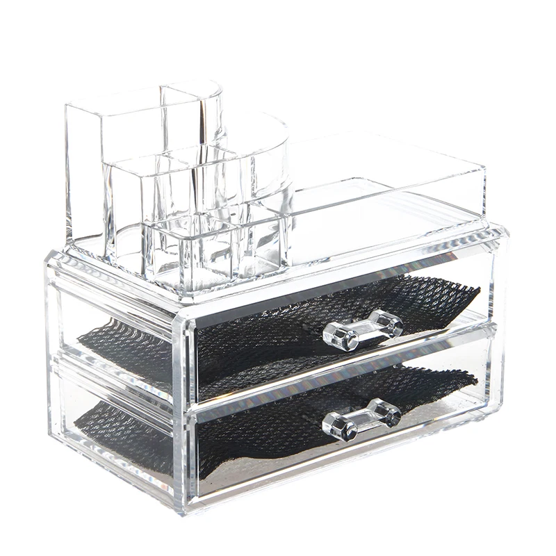 

NEW Cosmetics Organizer Clear Acrylic Makeup Organizer Holder Multiple Display