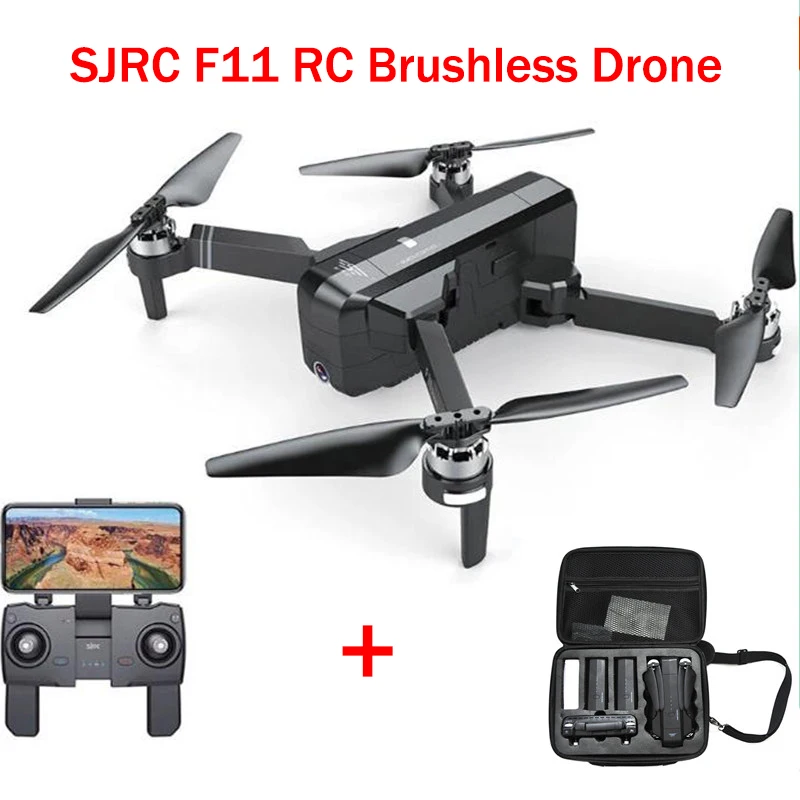 

RCtown SJRC F11 GPS 5G Wifi FPV With Angle HD Camera High Hold Mode 1080P Camera Brushless Selfie RC Drone Quadcopter