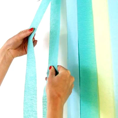 Dekorasi Natal Kertas Krep 10 M/Roll Kertas Krep Pita Natal Dekorasi DIY Kertas Bunga Curling untuk Pesta Pernikahan Shower Upacara Tempat Dekorasi|Partai Dekorasi DIY| - AliExpress