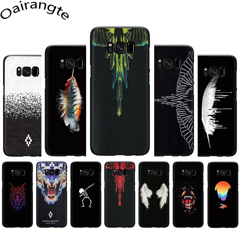 

Marcelo Burlon Soft Phone case for Samsung S6 S7 Edge S8 S9 10 Plus S10e Note 8 9 10 M10 M20 M30 M40