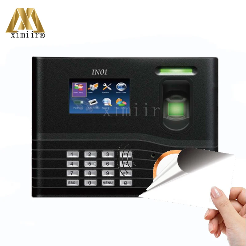 

Door Access Control With Time Attendance Fingerprint Reader IN01 TCP/IP USB Fingerprint Access Control With MF IC Card Reader