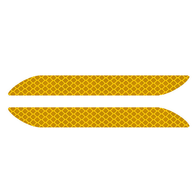 Universal Car Reflective Sticker Warning Safety Paster Water-Resistant Car Rear Bar Decorative Sticker for Safety#296078