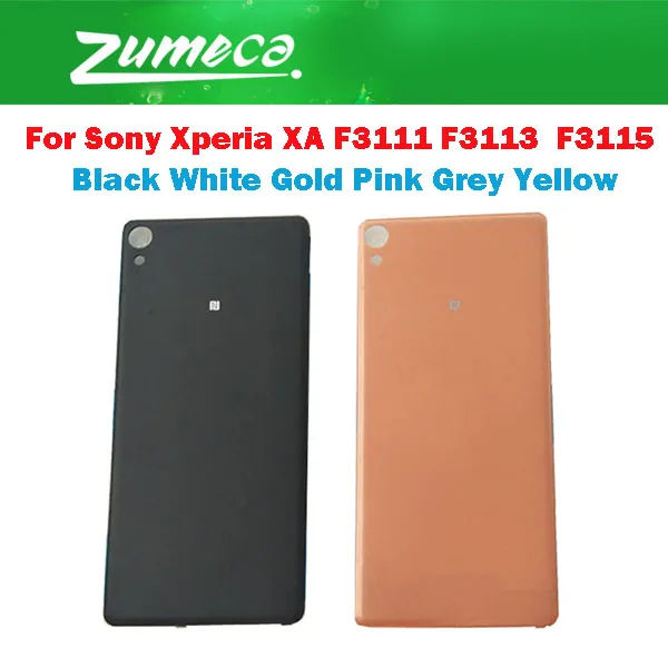 Чехол для аккумулятора Sony Xperia XA F3111 F3113 F3115 корпус дверь заднее стекло черный белый