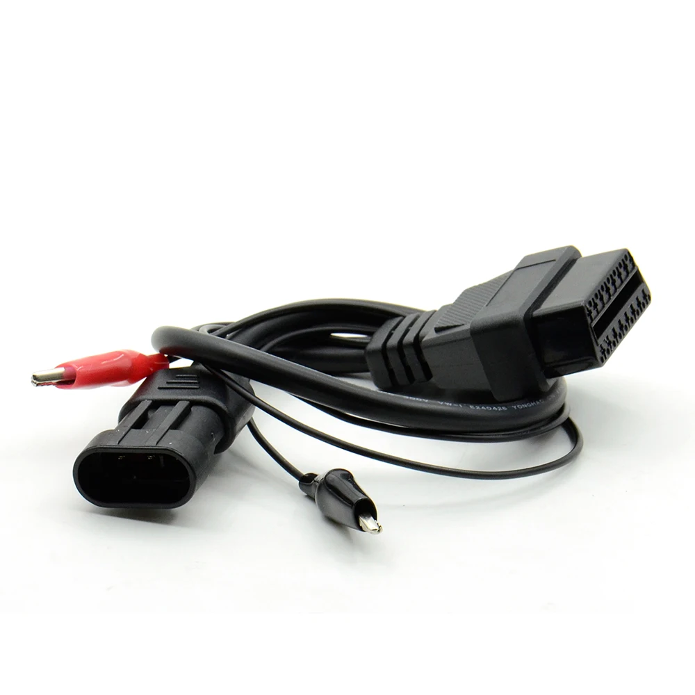 

For Fiat 3pin Lancia FOR Alfa Romeo 3 pin OBD2 OBD 16 pin tool adapter cable